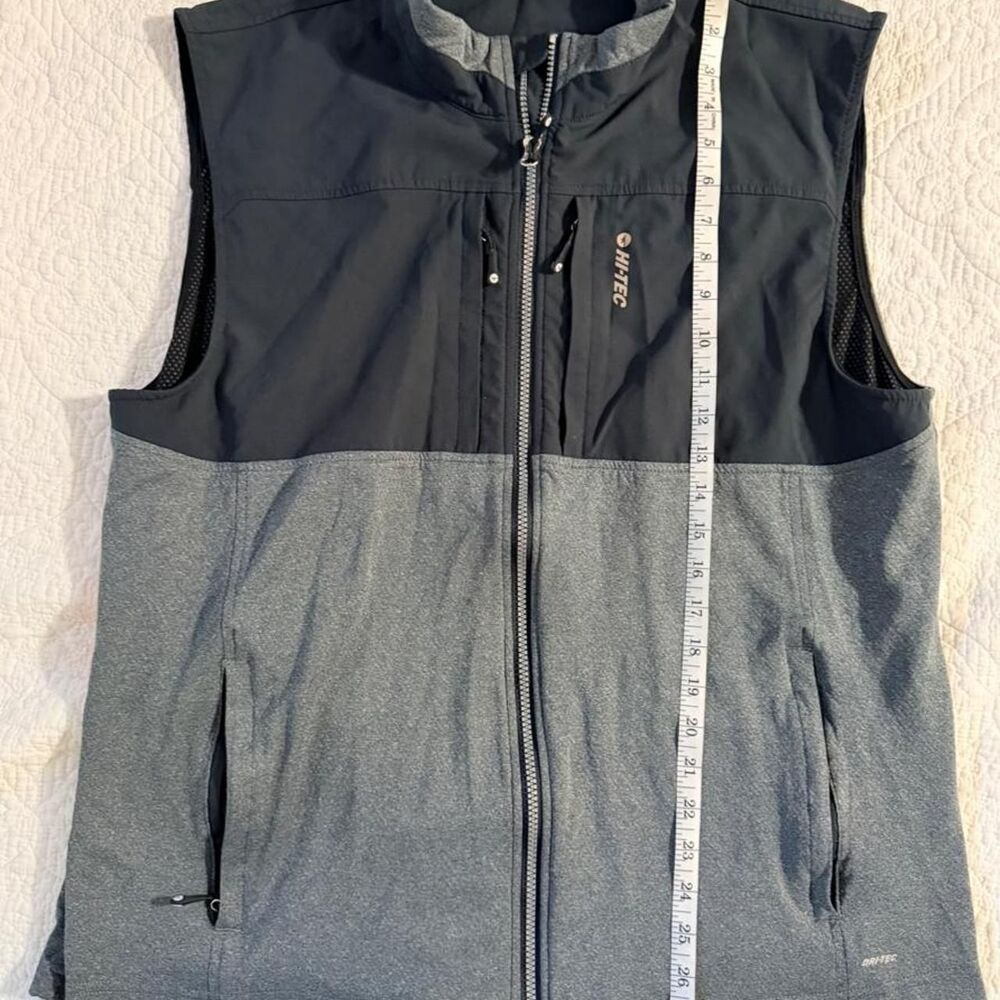 Hi-tec Men's Grey and Blue Vest